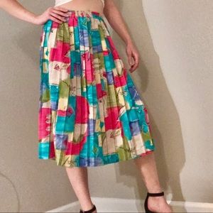 Vintage Midi Skirt